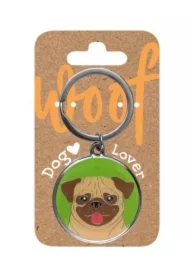Brelok dla psiarzy - mops