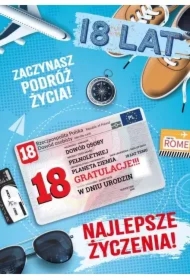 Karnet Urodziny 18