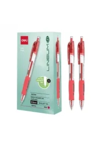 Długopis żelowy 0,5mm Arrix czerwony