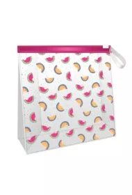 Kosmetyczka transparentna z owocami