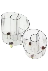 Organizer na przybory szkolne biały