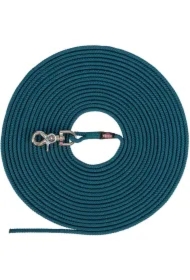 Smycz treningowa, dla psa, linka, okrągła, petrol, S&ndash;M: 5 m/o 6 mm