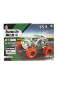 Metalowe klocki do skręcania z narzędziami 137el