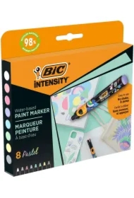 Markery akrylowe Intensity Pastel Paint mix 8 szt