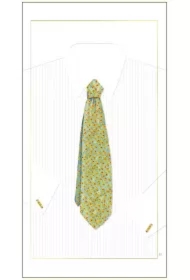 Karnet G05 41A 037 + koperta Krawat zielony