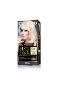 Omega Permanent Hair Color Cream trwale koloryzująca farba do włosów 9.1 Ultimate Ash Blond