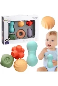 Zestaw miękkich zabawek sensorycznych 6 szt