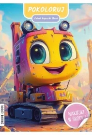 Pokoloruj dzień koparki Beni