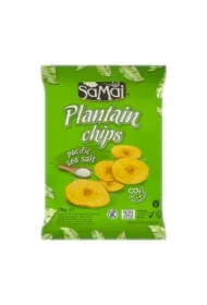 Chipsy z plantana sól pacyficzna
