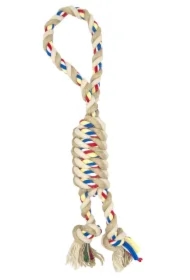 Sznur splątany z pętlą i jutą 34cm