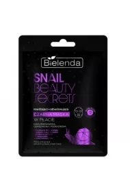 Snail Beauty Secrets czarna maska w płacie