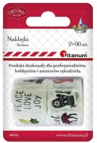 Naklejki na taśmie Boże Narodzenie