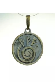 Talizman Fehu, brąz