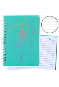Notatnik A6/80K linia Syrenka turkusowy