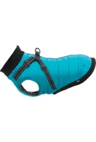 Pontis, płaszczyk z szelkami, dla psa, morski, XXS: 24 cm