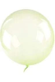 Balon Bubble limonkowy
