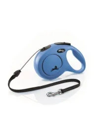 Smycz New Classic, SZNUREK 8 m, ROZM. M, NIEBIESKA, 20 kg
