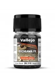 Vallejo: 26.316 - Diorama FX - Landscape Textures - Vulcan Black (0,5-1 mm)