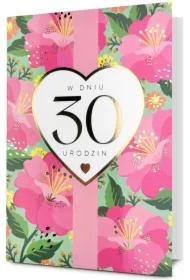 Karnet B6 Urodziny Osiemnastka