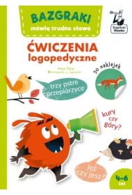 Bazgraki mówią trudne słowa. Ćwiczenia logopedyczne. Kapitan Nauka