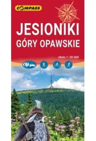 Jesioniki Góry Opawskie mapa skala 1 : 50 000