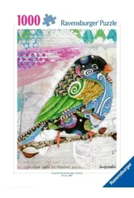 Puzzle 1000 el. 2D Zakręcony ptak