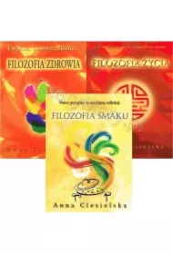 Zestaw 3 książek: Filozofia zdrowia + Filozofia życia + Filozofia smaku