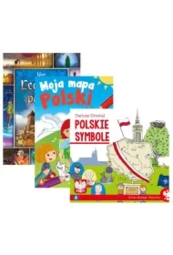 Pakiet Mały patriota: Legendy polskie, Moja mapa Polski, Klub małego patrioty. Polskie symbole
