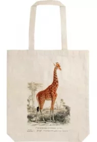 Torba bawełniana na ramię Szoperka Żyrafa STBAG 15