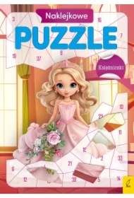 Naklejkowe puzzle. Księżniczki