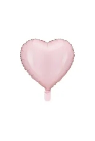 Balon foliowy serce jasny różowy