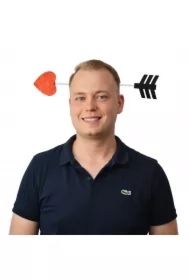 Ozdoba na głowę opaska Strzała Amora