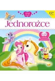 Naklejki iskierki z brokatem. Jednorożce