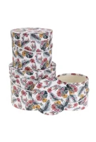 Pudełko Flower Box 3 szt kwiaty