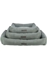 Viviana, legowisko, dla psa/kota, niebiesko/szare, 100 x 70 cm