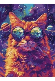 Malowanie po numerach - Gwiezdne okulary