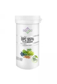 Pestki winogron ekstrakt 95% OPC (450 mg) Suplement diety