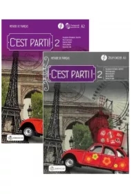 C`est parti! 2. Podręcznik wieloletni + CD i zeszyt ćwiczeń do języka francuskiego