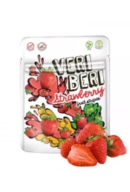 Żelki truskawkowe paski owocowe