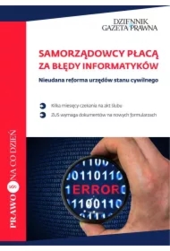 Samorządowcy płacą za błędy informatyków