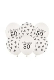 Balony 50 Pastel Off-white 30 cm