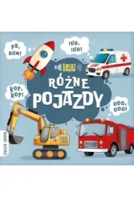 Książeczka kartonowa różne pojazdy