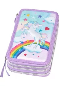 Piórnik trzykomorowy z wyposażeniem Jednorożec