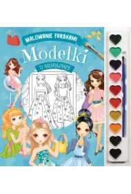 Malowanie farbkami. Modelki