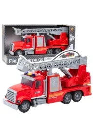 Wóz strażacki z napędem światłem i dźwiękiem