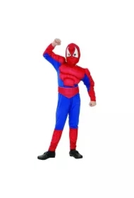 Strój Pajęczy Bohater z muskułami rozm. 120/130cm
