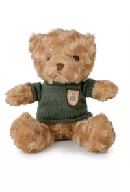 Miś kudłaty 22cm w sweterku zielony