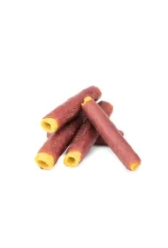 Pausesnack przysmak dla psa, rolki ryżowe owinięte kaczką