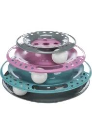 Wieża do zabawy dla kota, plastik, 25 cm/13 cm