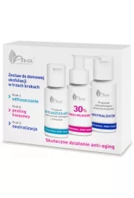 Zestaw do domowej eksfoliacji z kwasem mlekowym Professional Home Therapy